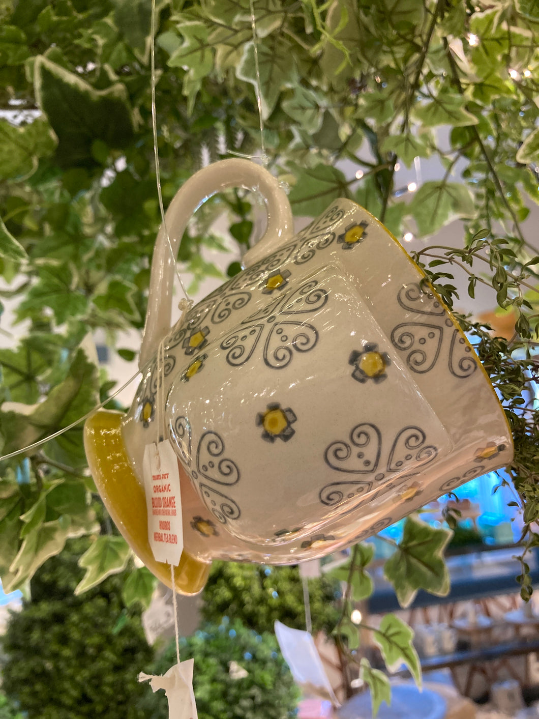 Yellow Flower Tea Mug