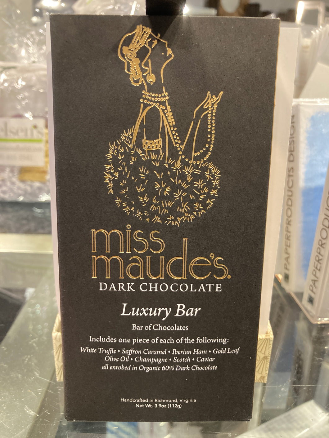 Miss Maude’s Dark Chocolate Luxury Bar