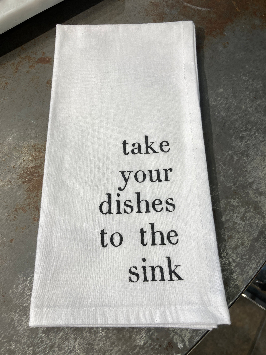 Whimsical Sayings Tea Towel